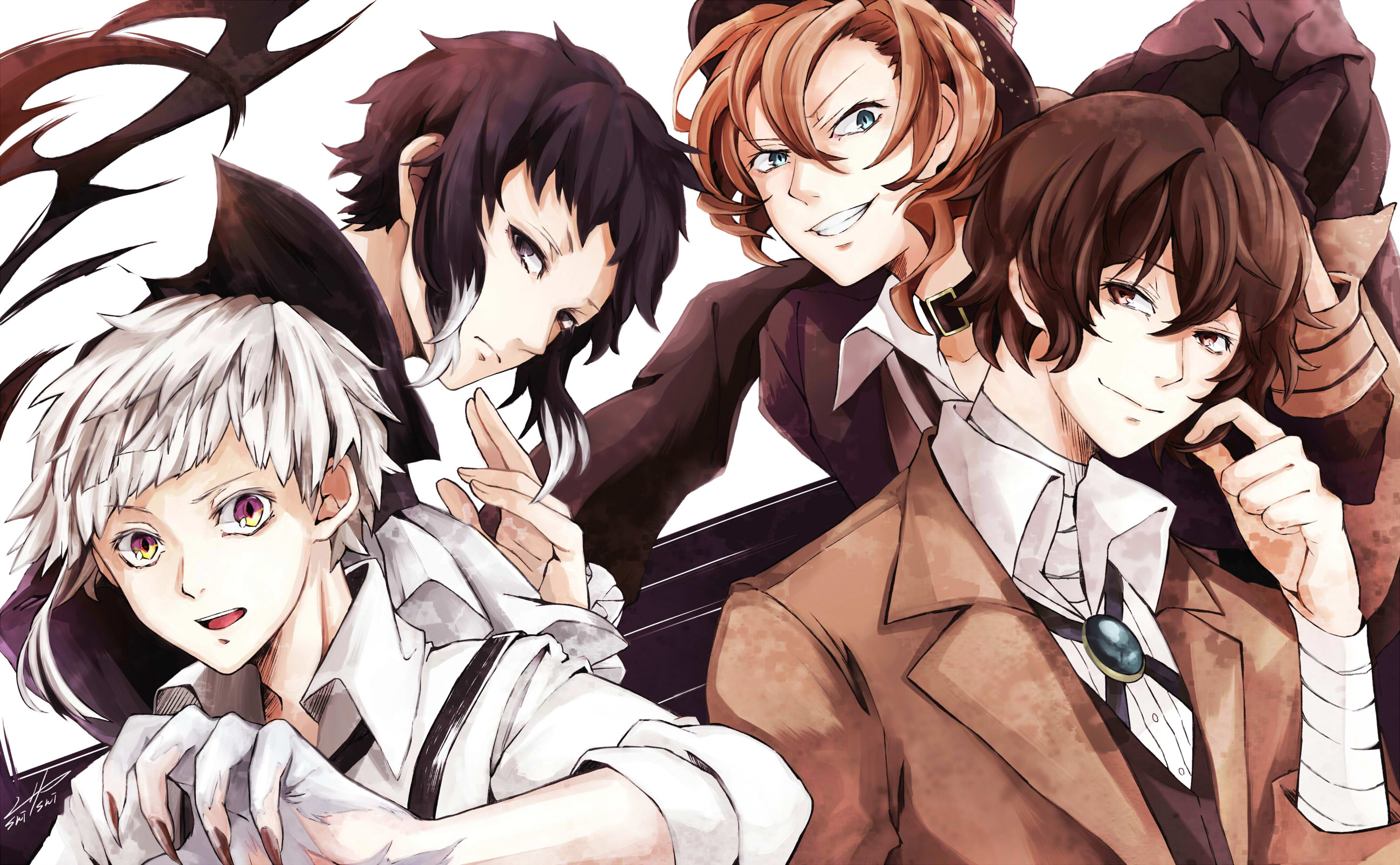 View Fullsize Bungou Stray Dogs Image - Bungou Stray Dogs Wallpaper 4k , HD Wallpaper & Backgrounds