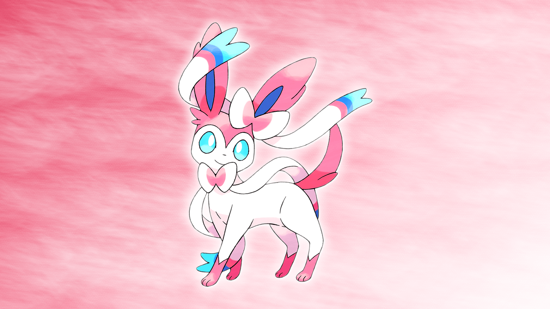 Cute Sylveon Wallpaper Hd Resolution - Pokemon Sylveon Wallpaper Hd , HD Wallpaper & Backgrounds