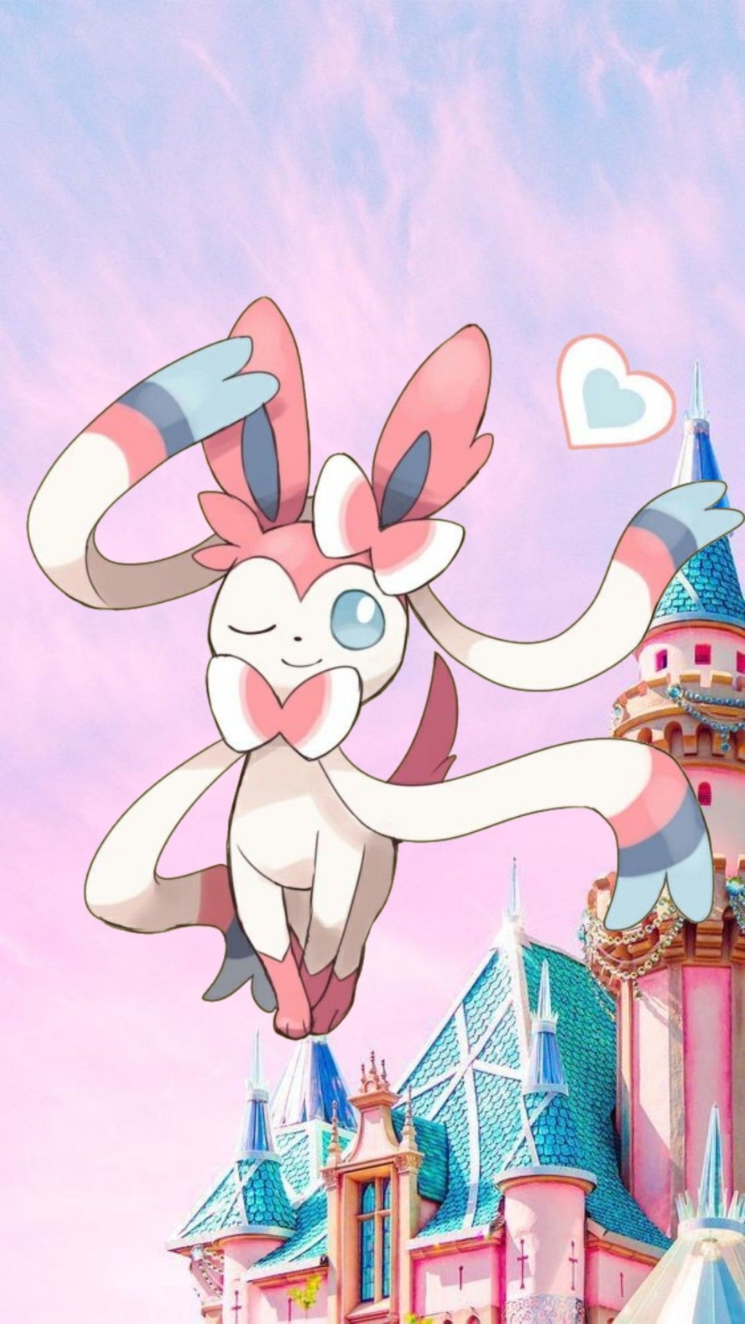 Sylveon Wallpaper - Pastel Phone Wallpaper Hd , HD Wallpaper & Backgrounds