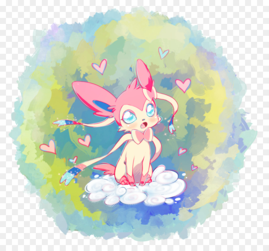 Pokémon X And Y, Sylveon, Pikachu, Vertebrate, Cartoon - Sylveon , HD Wallpaper & Backgrounds