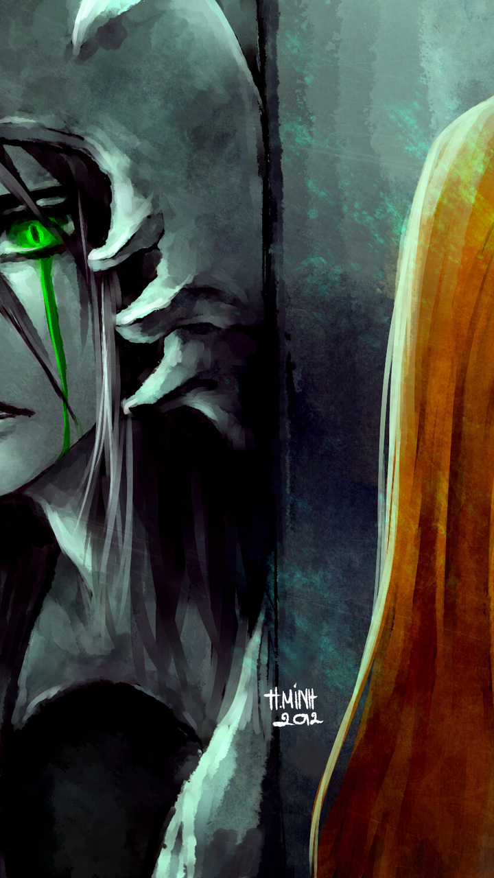 About This Wallpaper - Ulquiorra And Orihime , HD Wallpaper & Backgrounds