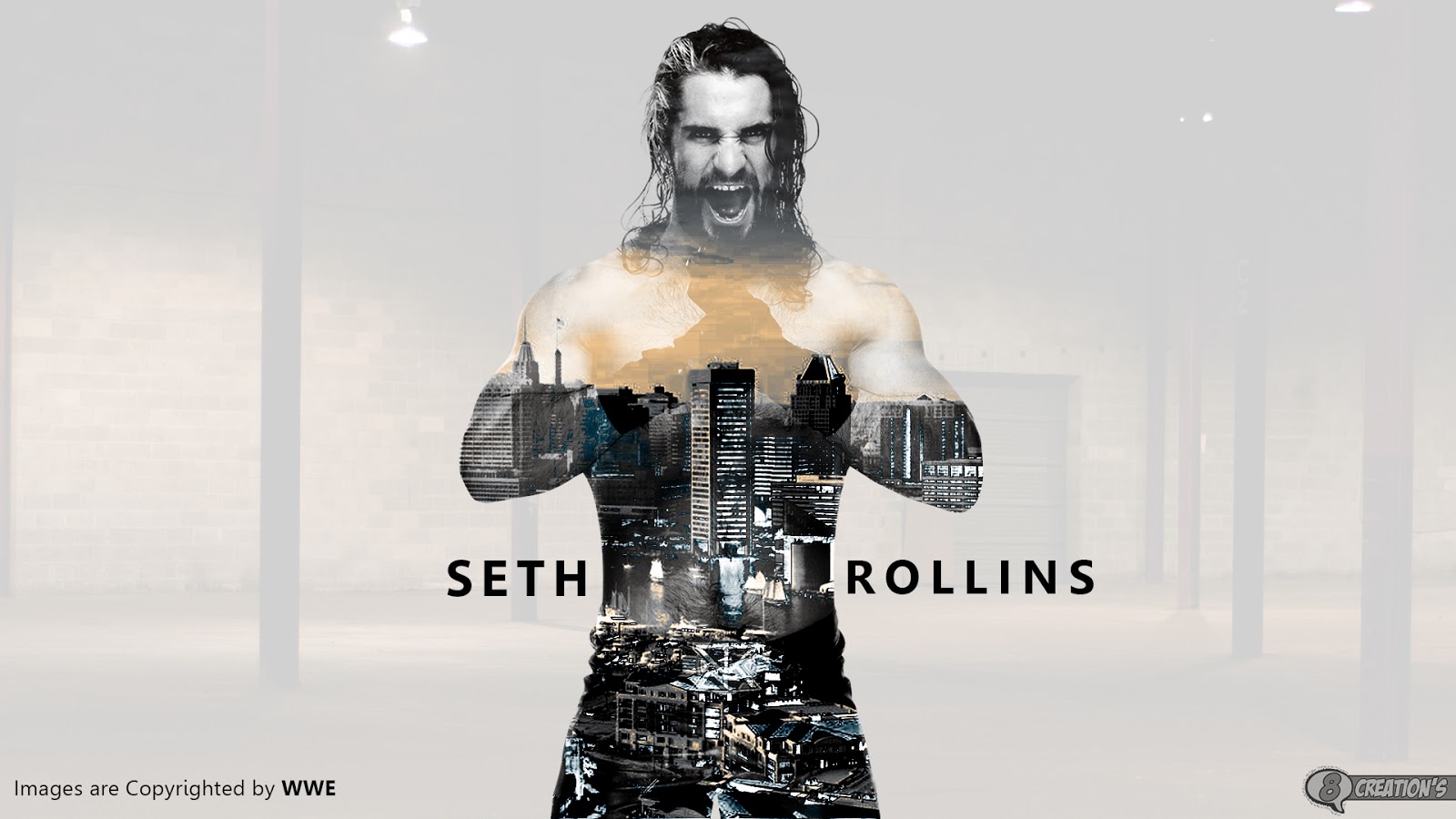 Seth Rollins Wallpaper - Seth Rollins Wallpaper 2016 , HD Wallpaper & Backgrounds