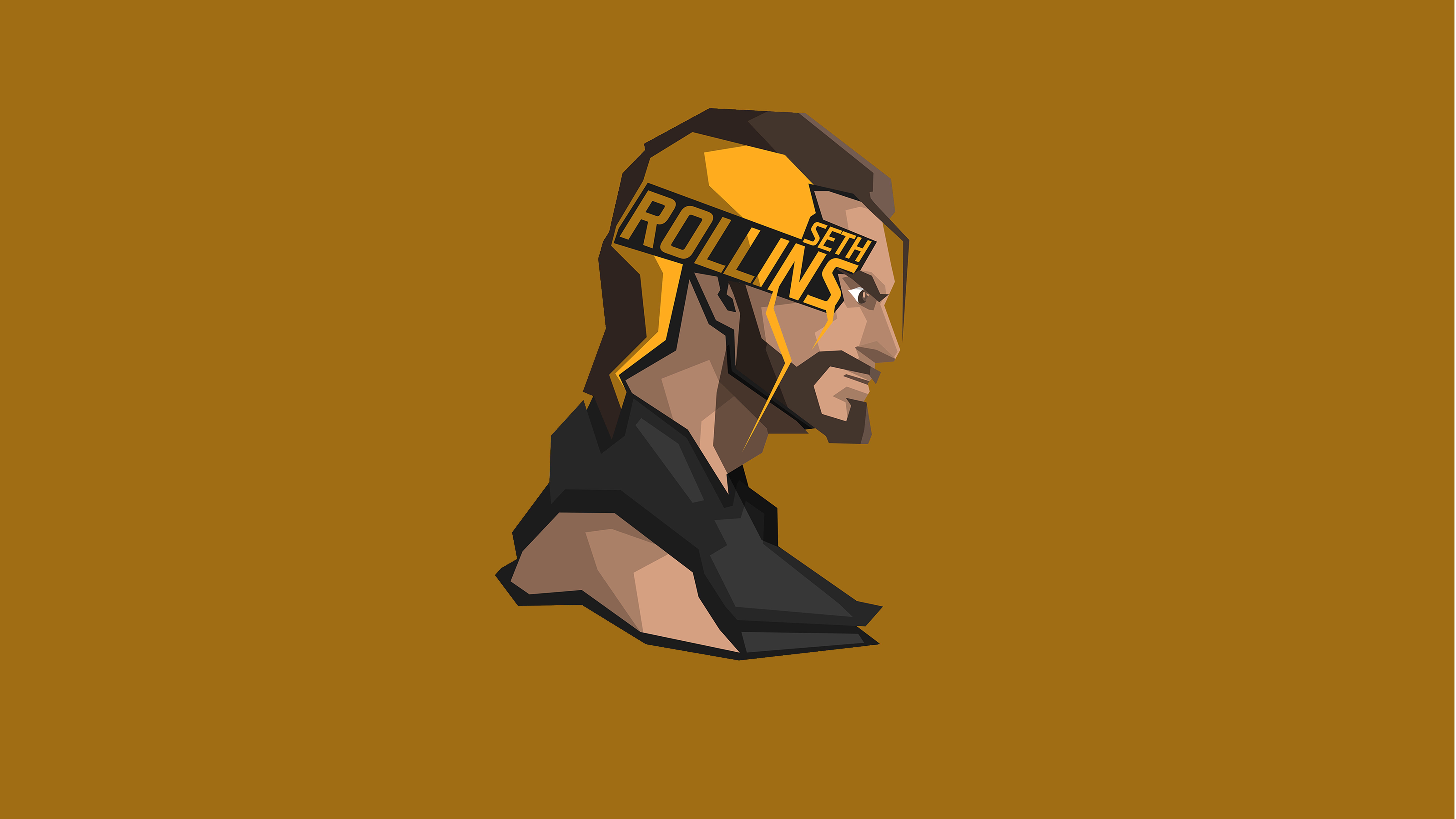 Seth Rollins Cartoon , HD Wallpaper & Backgrounds