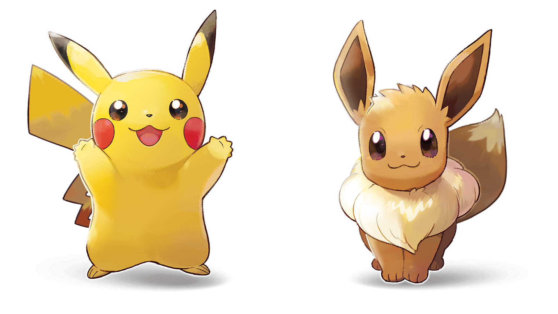 Pokemon Let's Go Pikachu And Eevee Wallpaper - Pokemon Pikachu Und Evoli , HD Wallpaper & Backgrounds