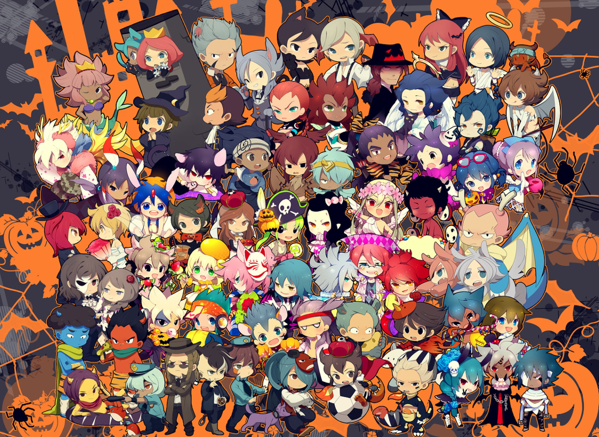 Anime, Inazuma Eleven, Inazuma Eleven Go - Inazuma Eleven Halloween , HD Wallpaper & Backgrounds