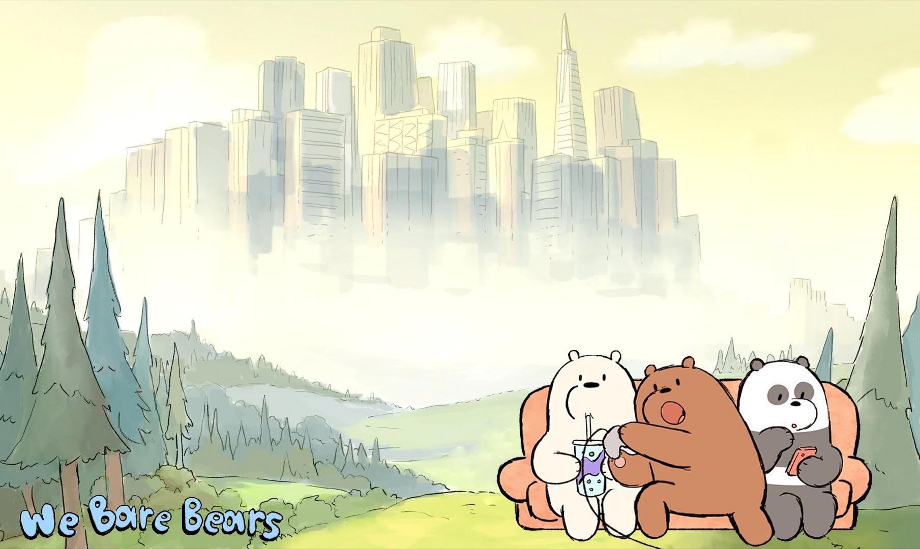 We Bare Bears 4k Video Live Wallpaper - We Bare Bears Sf , HD Wallpaper & Backgrounds