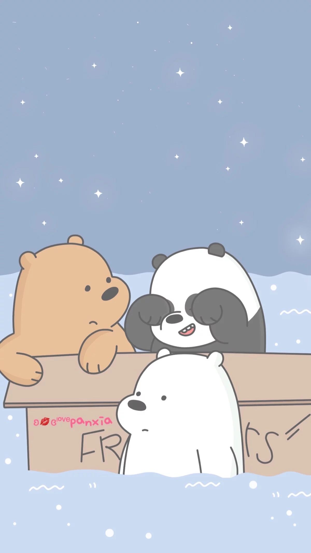 We Bear, Ice Bear We Bare Bears, Cute Wallpapers, We - We Bare Bears Phone , HD Wallpaper & Backgrounds