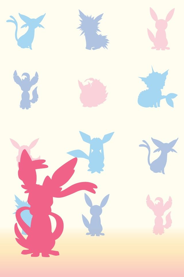 Eevee Evolutions Backgrounds Iphone , HD Wallpaper & Backgrounds