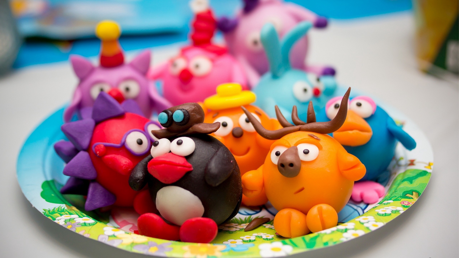 Wallpaper Toys, Cartoon, Clay, Kids - Kids Toys Hd , HD Wallpaper & Backgrounds