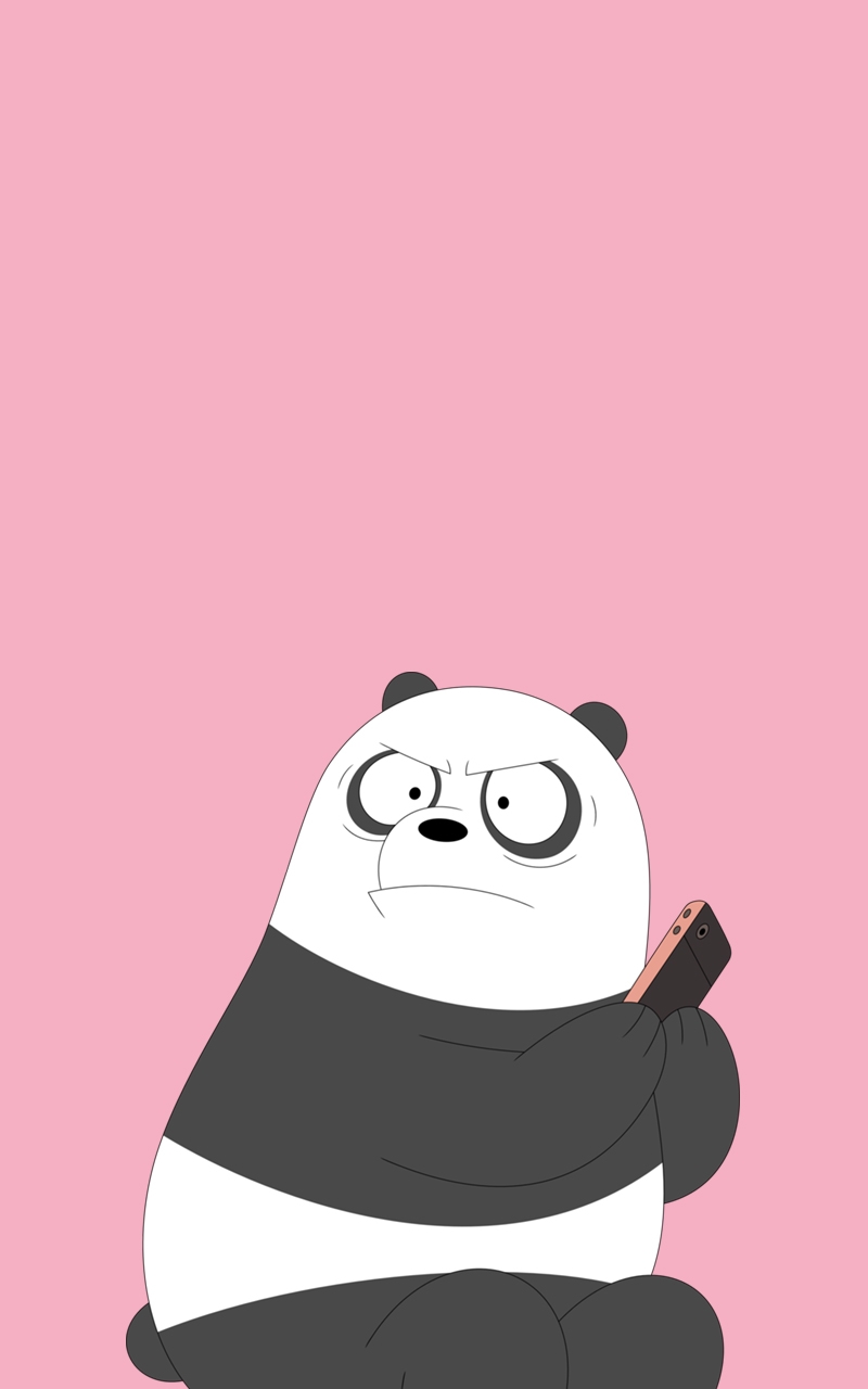 We Bare Bears Wallpaper Iphone - Panda Wallpaper We Bare Bears , HD Wallpaper & Backgrounds