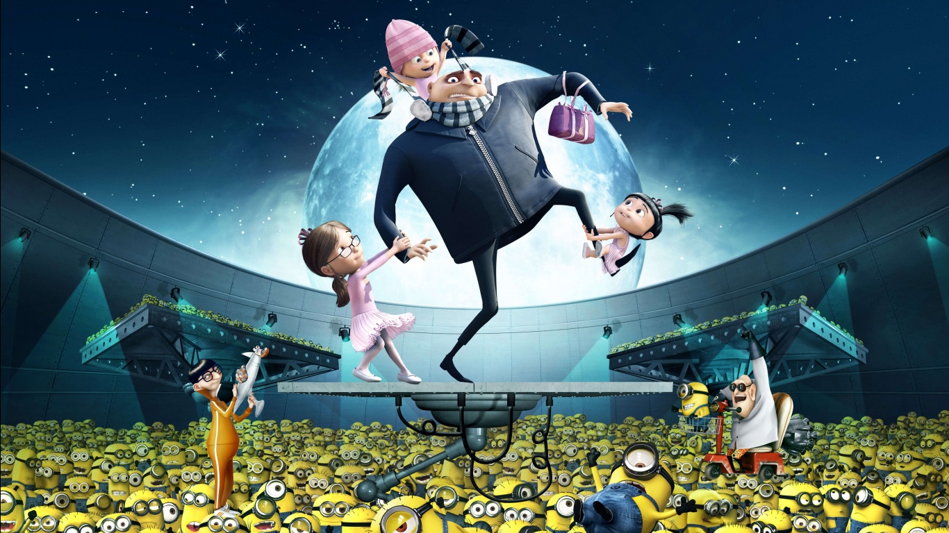 Gru Kids Minions Despicable Me Wallpapers - Despicable Me Folder Icon , HD Wallpaper & Backgrounds