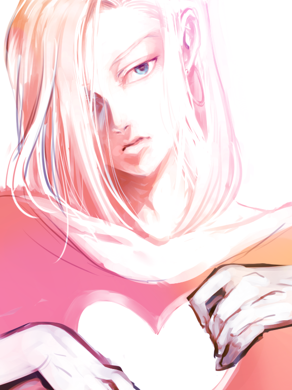 Android 18 Wallpaper - Dragon Ball Androide 18 Fan Art , HD Wallpaper & Backgrounds