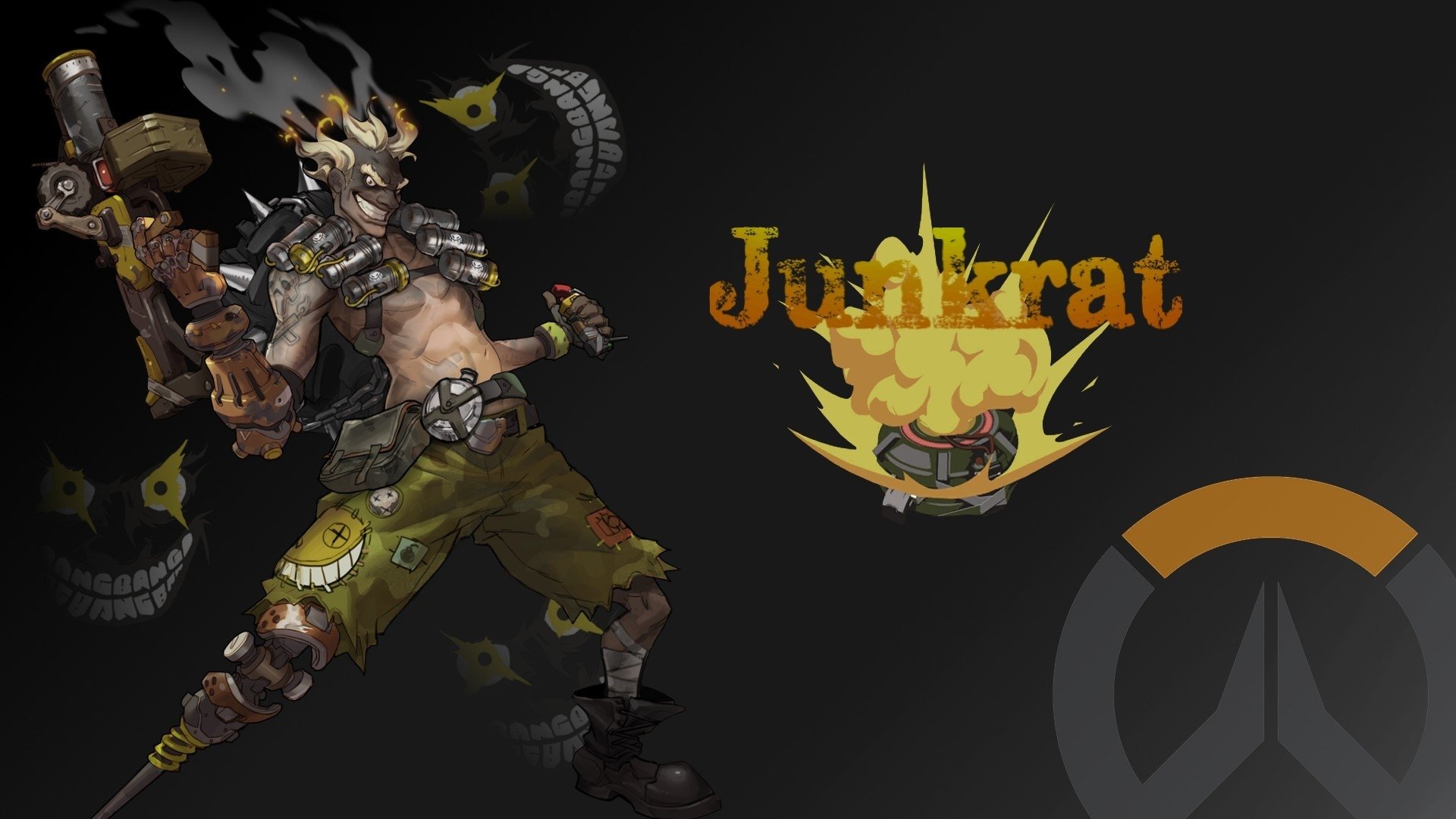 The Explosive Expert Junkrat - Overwatch Junkrat Meme , HD Wallpaper & Backgrounds