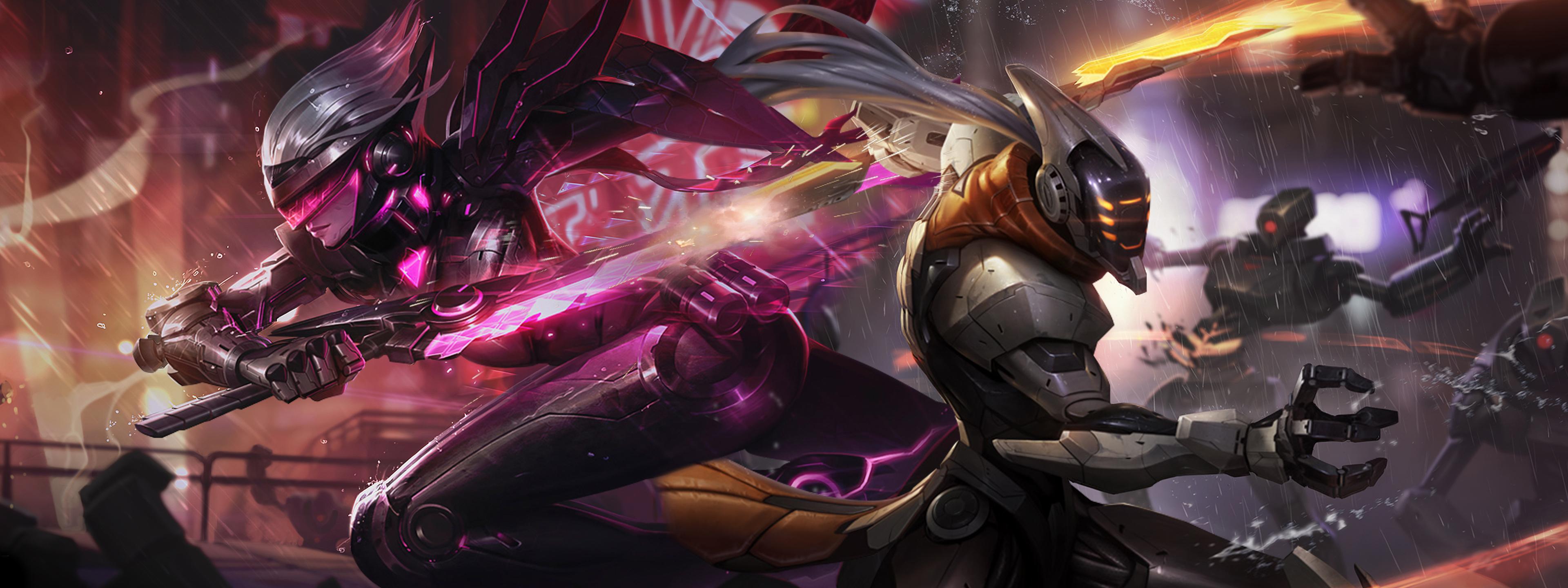 Master Yi - League Of Legends Dual Monitor , HD Wallpaper & Backgrounds