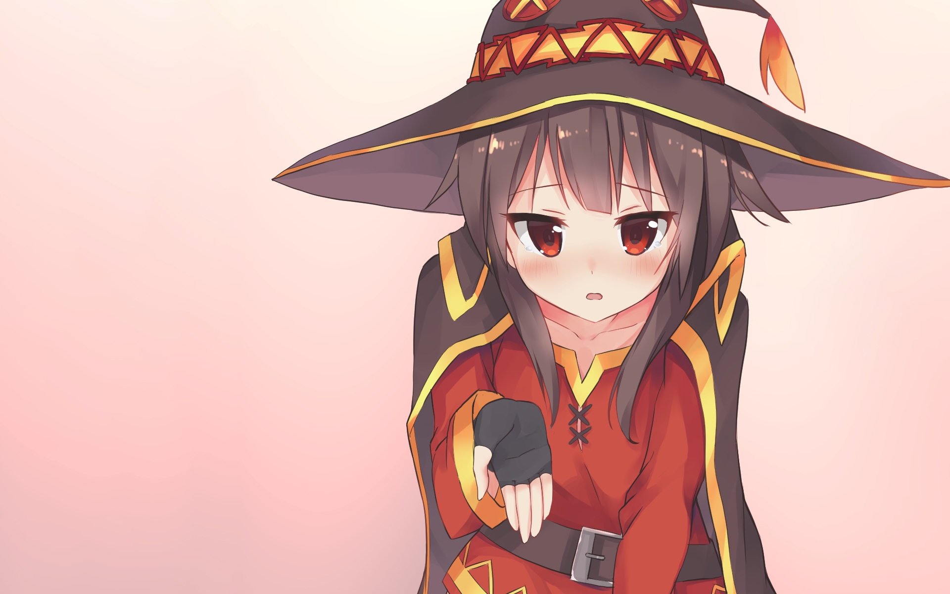 Megumin, Konosuba, Moe, Witch, Kono Subarashii Sekai - Megumin Konosuba , HD Wallpaper & Backgrounds