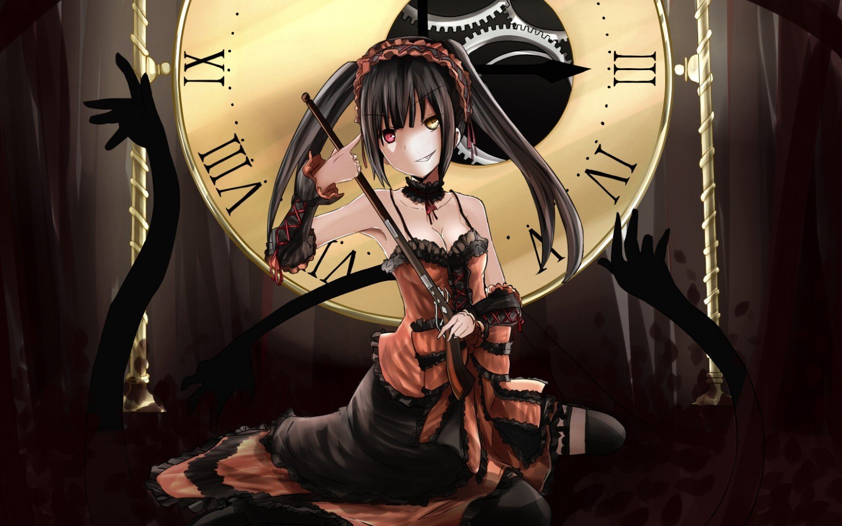 Date A Live, Tokisaki Kurumi - Date A Live Kurumi 4k , HD Wallpaper & Backgrounds