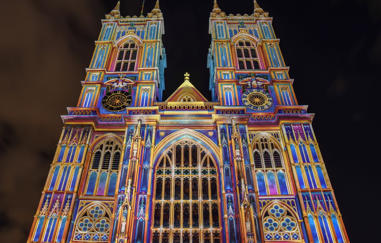 Photo Wallpaper London, London, England, Westminster - Westminster Abbey Lumiere , HD Wallpaper & Backgrounds