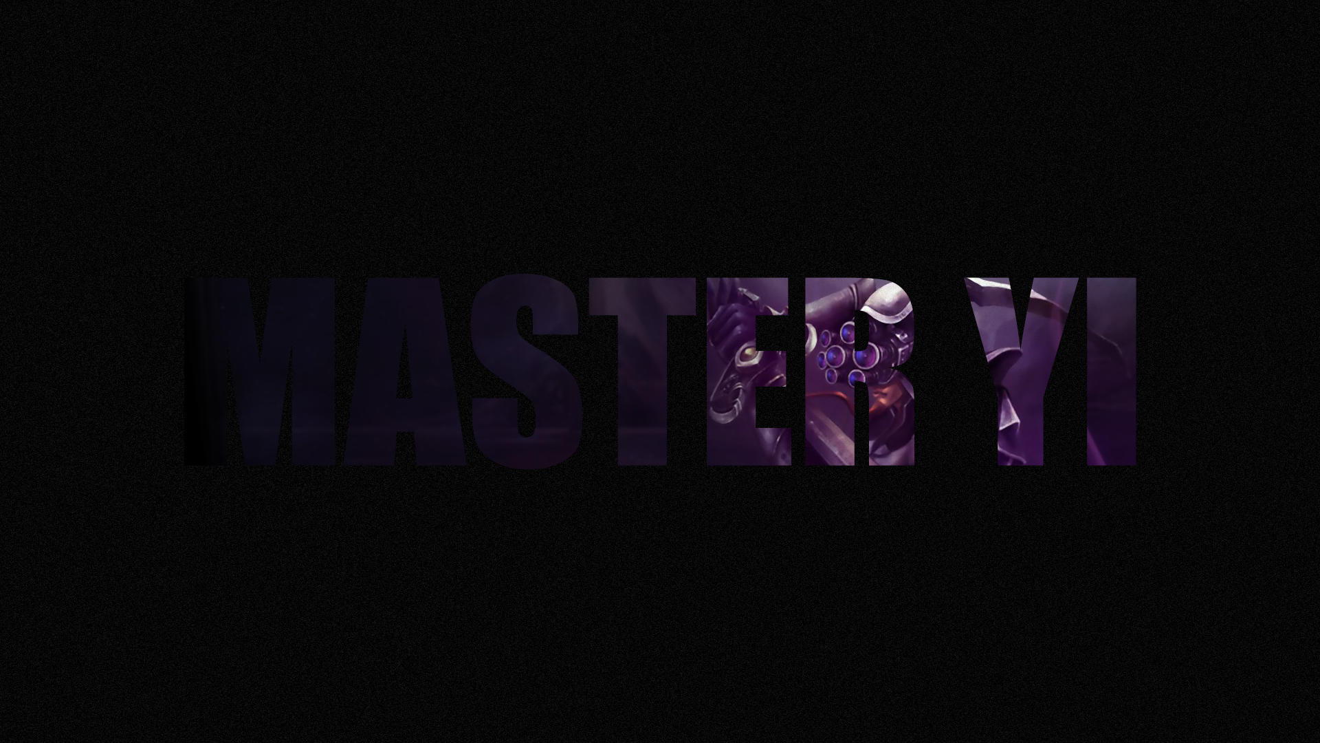 Master Yi - Assassin - Darkness , HD Wallpaper & Backgrounds