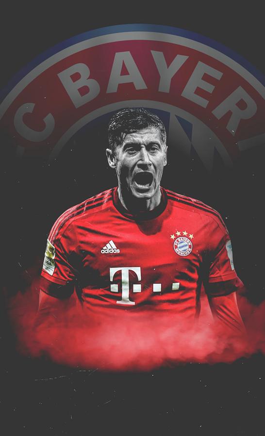 Robert Lewandowski Wallpaper - Bayern Munich , HD Wallpaper & Backgrounds