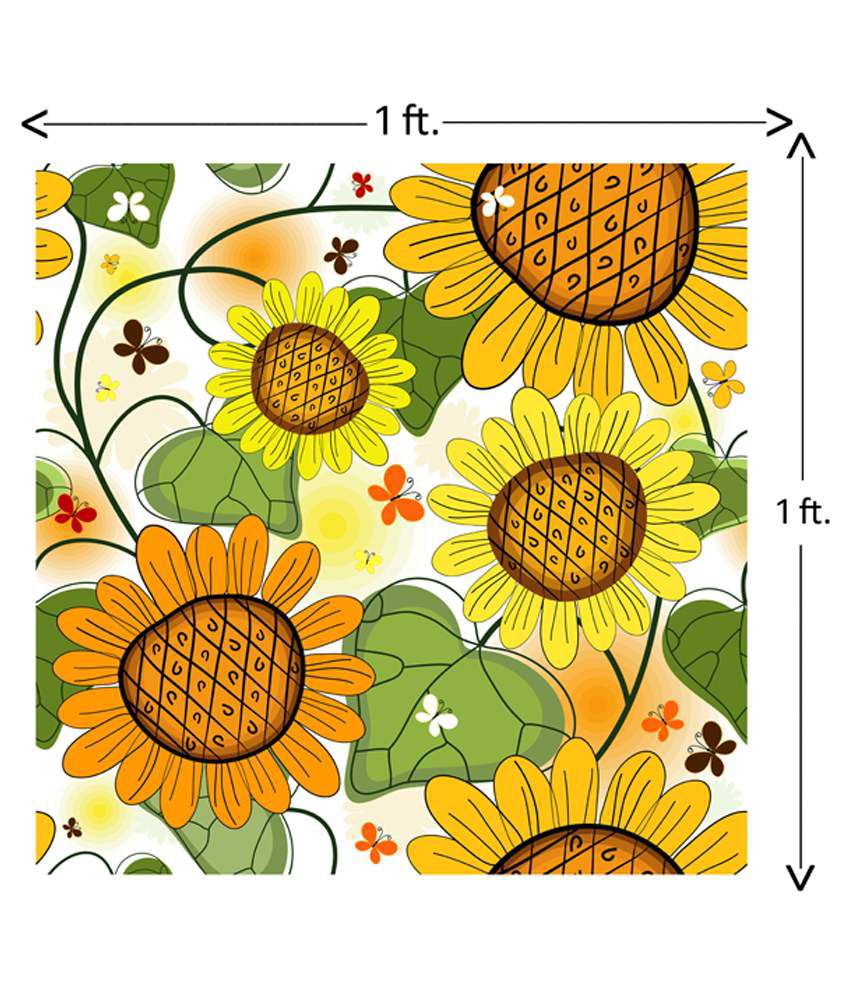 Picturefull Multicolour Wallpaper- Pack Of 2 - Floral Design , HD Wallpaper & Backgrounds