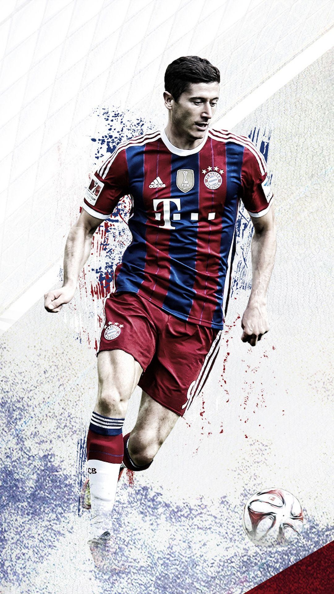 Robert Lewandowski - Robert Lewandowski Wallpaper Bayern , HD Wallpaper & Backgrounds