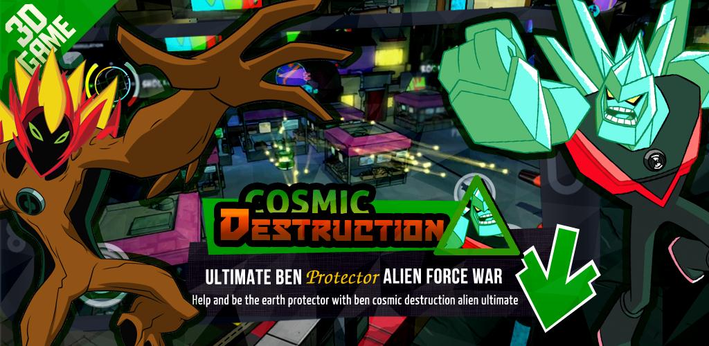 Ultimate Ben 10 Cosmic Destruction Alien Force S4 - Pc Game , HD Wallpaper & Backgrounds