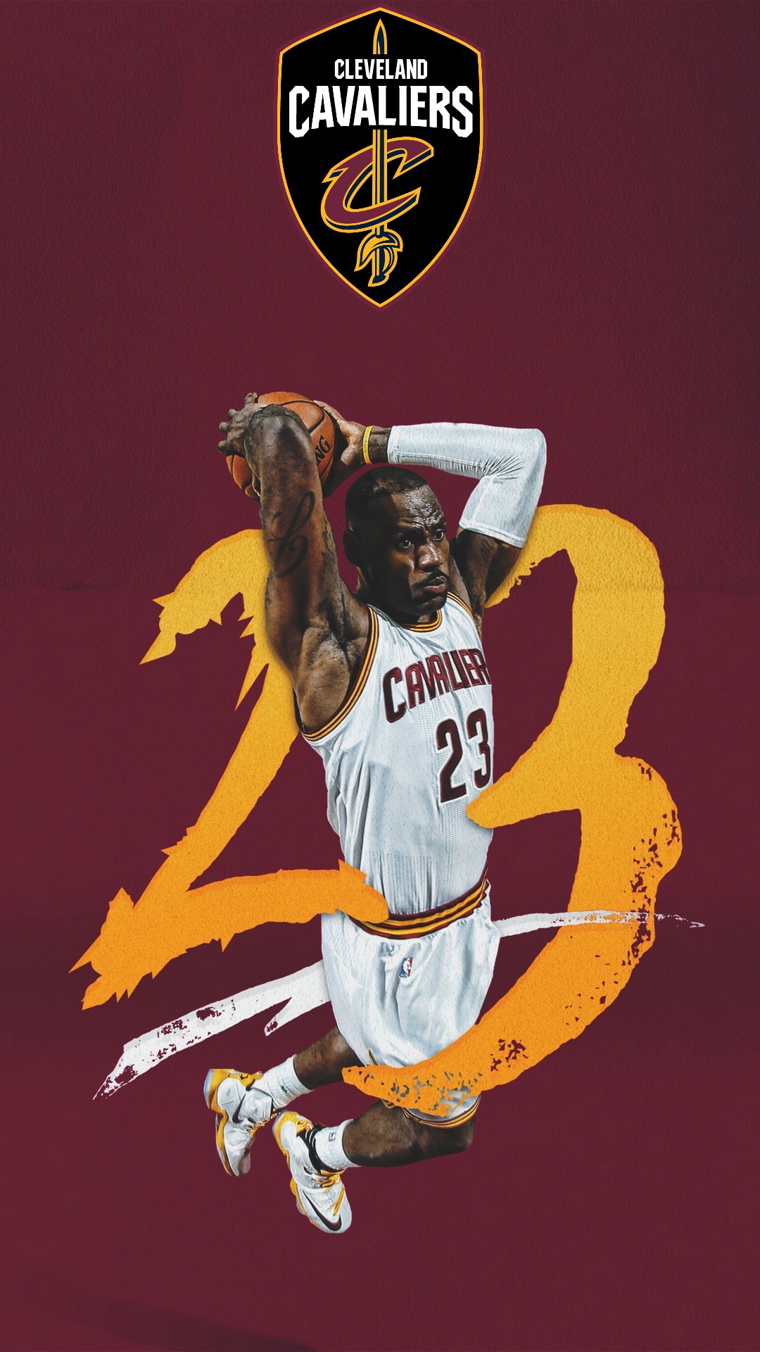 Mobile Wallpaper Hd Lebron James - Lebron James Wallpaper 2017 , HD Wallpaper & Backgrounds