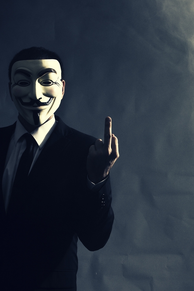 Anonymous Wallpaper Iphone Iphone Original Wallpaper - Anonymous Wallpaper For Mobile , HD Wallpaper & Backgrounds