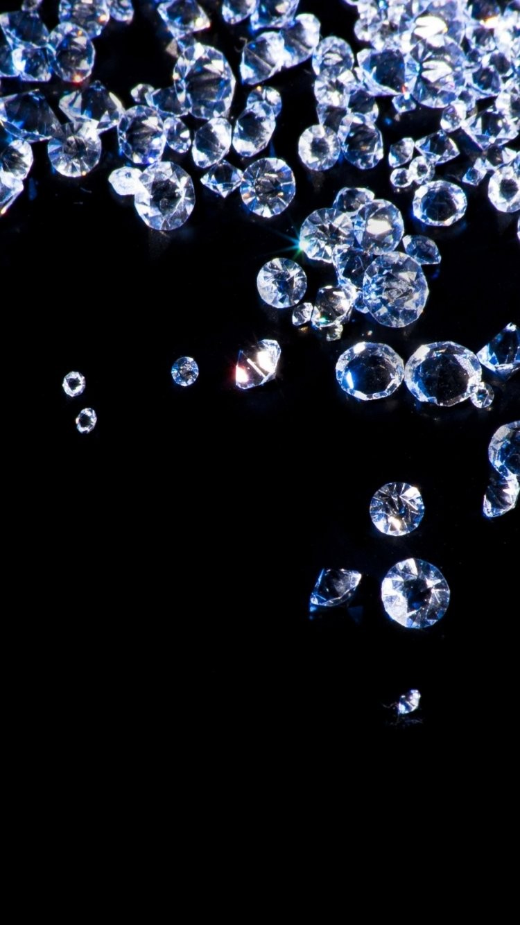 Diamond With Dark Background , HD Wallpaper & Backgrounds