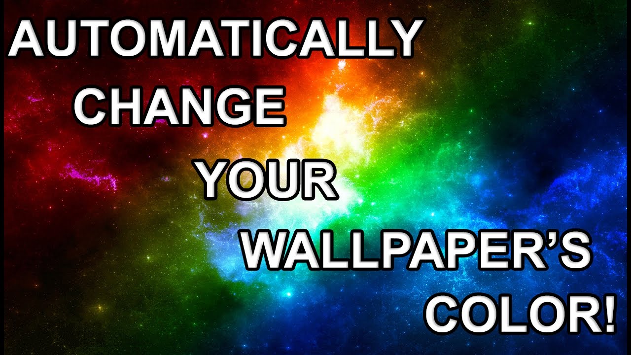 Magically Change Your Wallpapers Color Windows Tricks - Changing Color , HD Wallpaper & Backgrounds