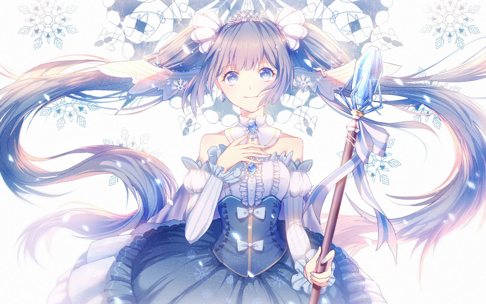 Yuki Miku, Spear, Manga, Magica Wars, Magical Girl, - Yuki Miku , HD Wallpaper & Backgrounds