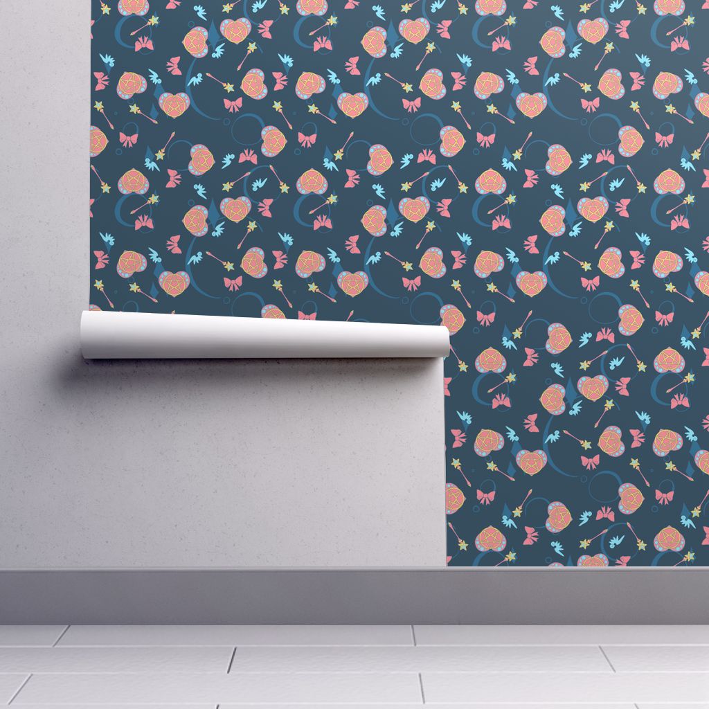 Isobar Durable Wallpaper Featuring Magical Girl Toss - Artist , HD Wallpaper & Backgrounds