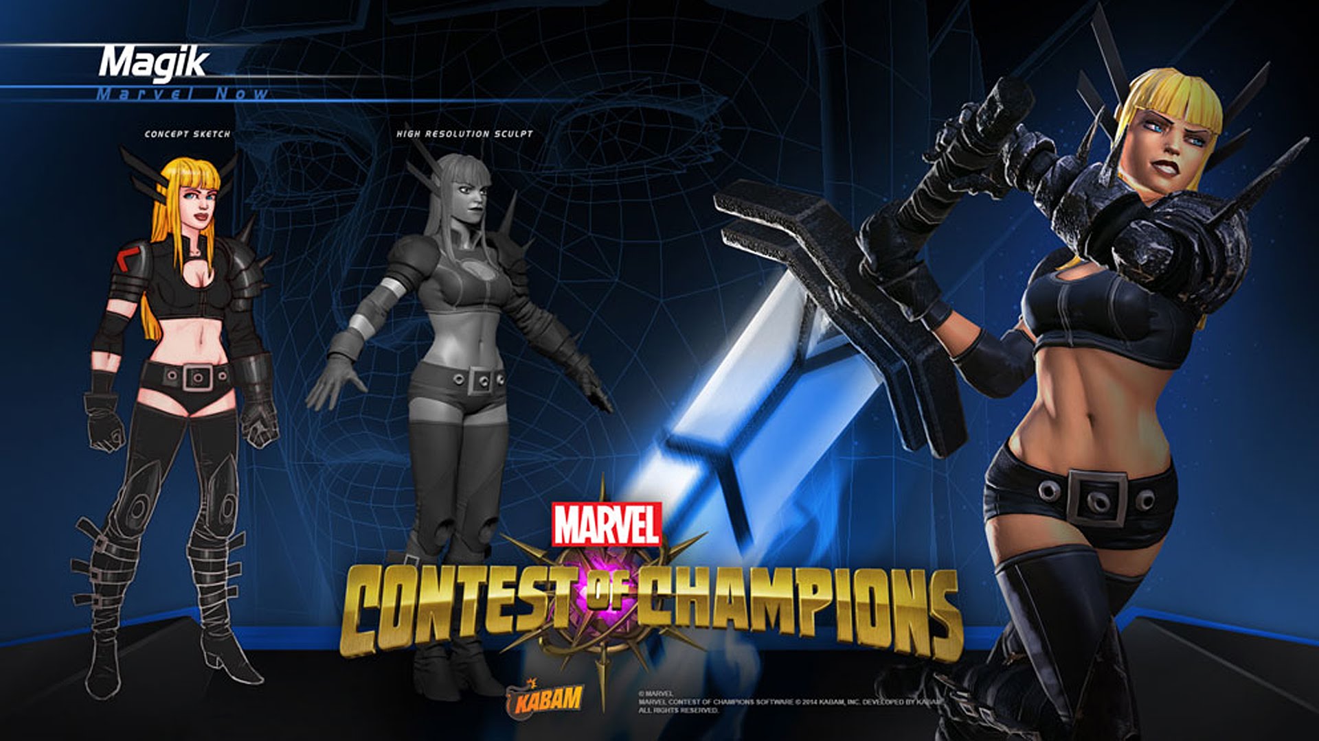 Marvel Contest Of Champions Magik Spotlight - Marvel Future Fight Magik , HD Wallpaper & Backgrounds