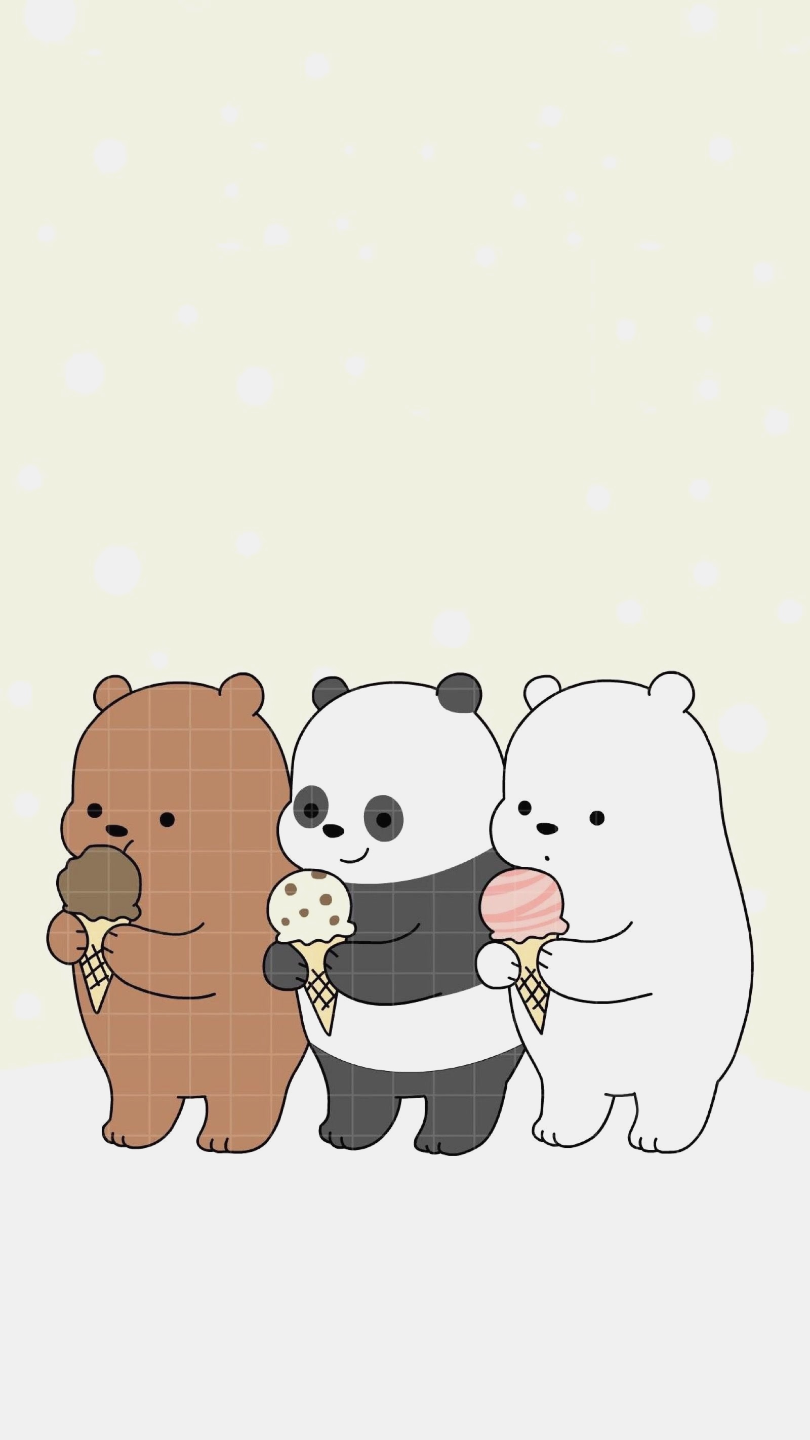 Fofura Em Formato De Ursinhos Panda Wallpapers Panda - We Bare Bears 壁纸 , HD Wallpaper & Backgrounds