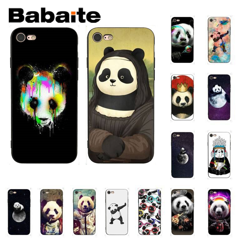 Babaite Panda Dab On The Em Custom Photo Soft Phone - Iphone 6s , HD Wallpaper & Backgrounds