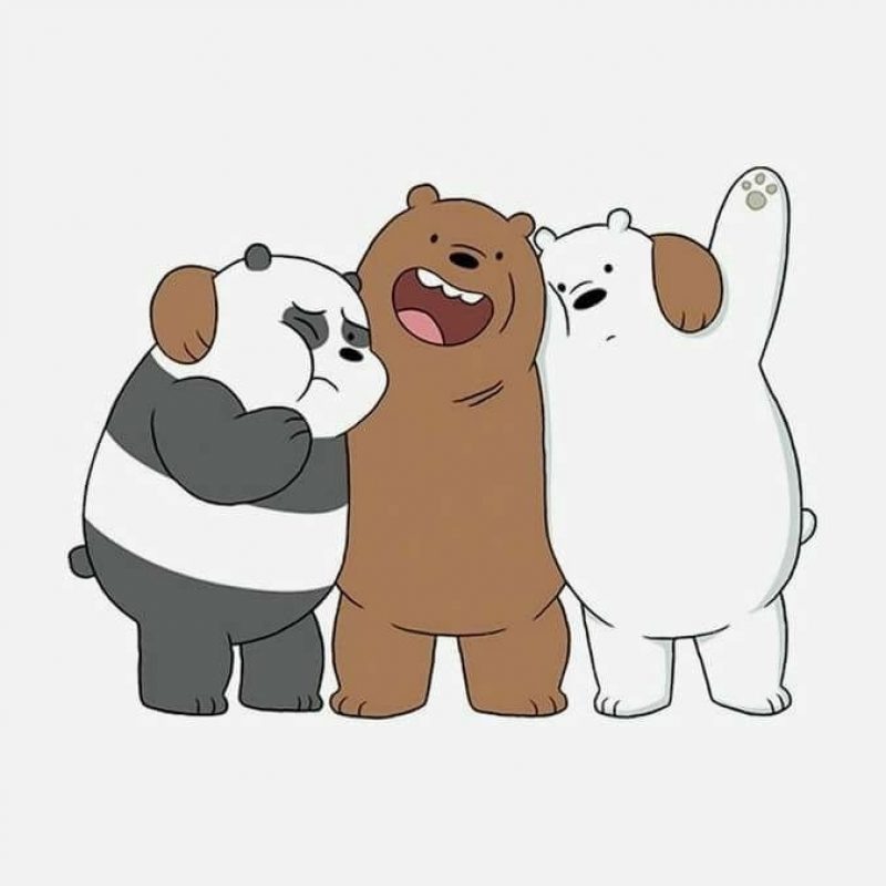 10 Top We Bare Bears Wallpaper Full Hd 1920×1080 For - We Bare Bears Hug , HD Wallpaper & Backgrounds