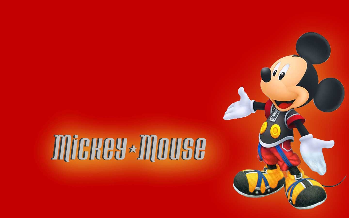 Mickey Mouse Wallpaper - Background Mickey Mouse Red , HD Wallpaper & Backgrounds