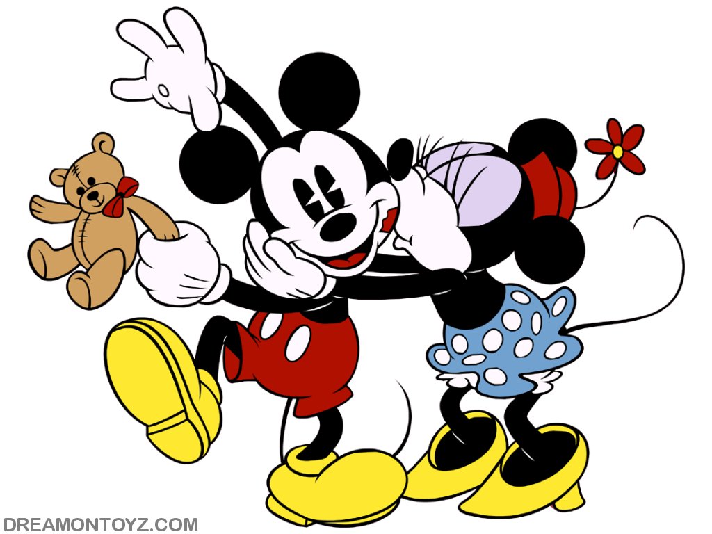 Mickey - And - Minnie - Mouse - Clipart - Old Mickey And Minnie , HD Wallpaper & Backgrounds