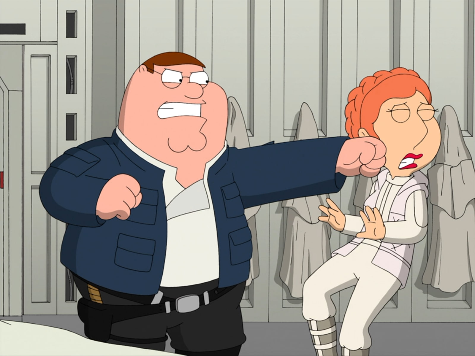 Tv Show, Family Guy, Lois Griffin, Peter Griffin - Family Guy Star Wars Lois , HD Wallpaper & Backgrounds