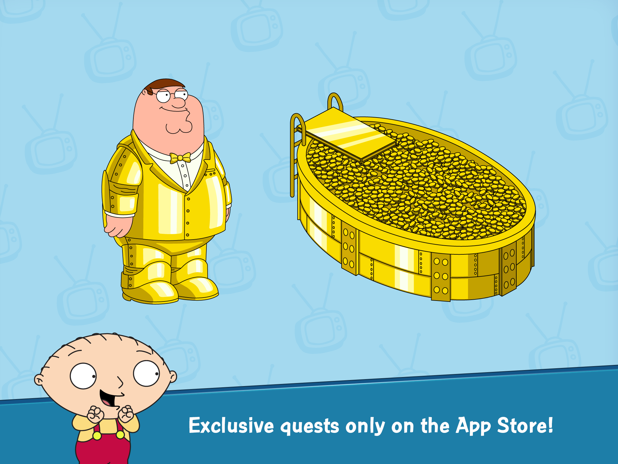 The Quest For Stuff Destroys Quahog And Hits Android - Family Guy Ernie The Giant Chicken , HD Wallpaper & Backgrounds