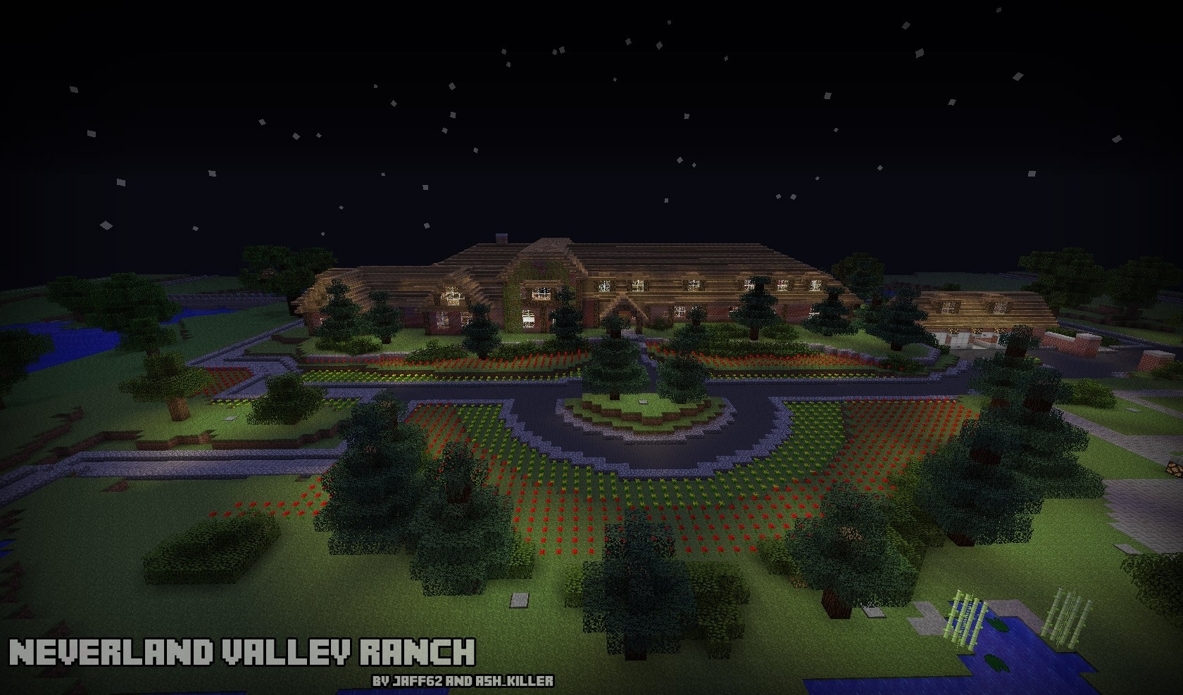 Video Games Landscapes Valleys Project Minecraft Digital - Neverland Michael Jackson Minecraft , HD Wallpaper & Backgrounds