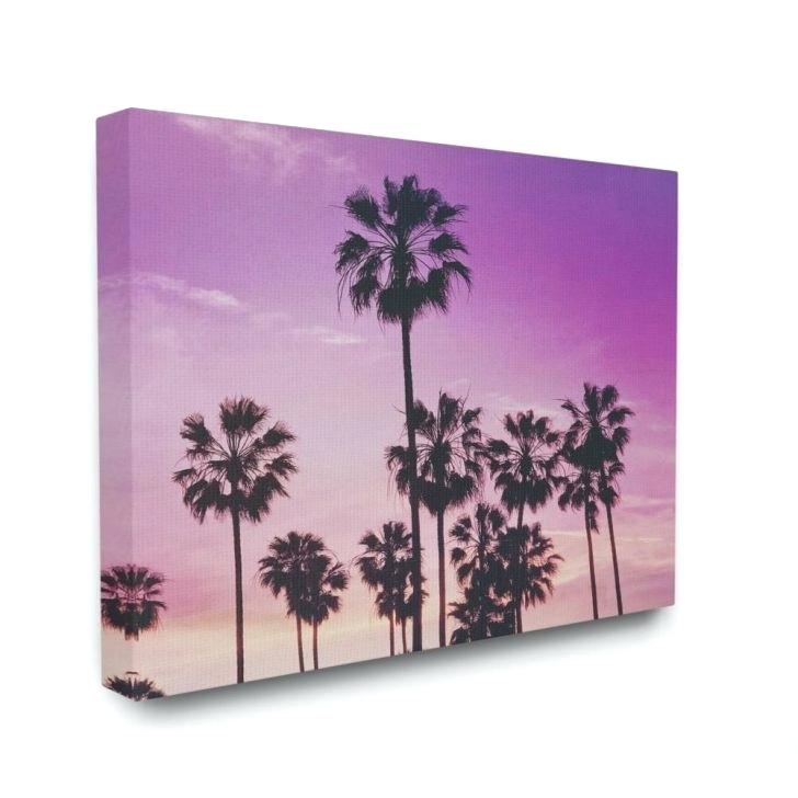 Medium Size Of Pink Palm Leaves Print Wall Art Coastal - Venice Beach California Artists , HD Wallpaper & Backgrounds