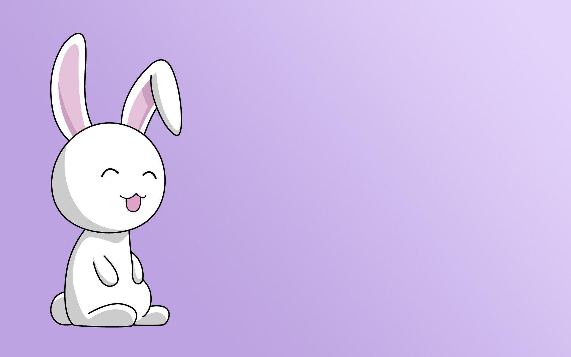 Free Cartoon Easter Day Bunny Image Hd Wallpaper Wallpapers - Background Bunny , HD Wallpaper & Backgrounds
