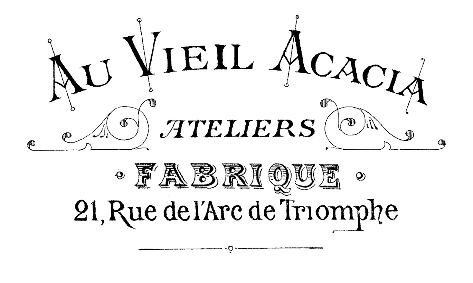 Typography Clipart Antique French - Free Decoupage Images To Print , HD Wallpaper & Backgrounds