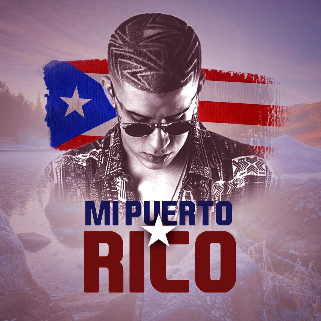 Bad Bunnyfrom The Album Mi Puerto Rico - Bad Bunny Mi Puerto Rico , HD Wallpaper & Backgrounds