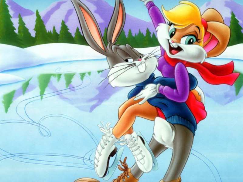 Bugs And Lola Awww - Bugs Y Lola Bunny Hd , HD Wallpaper & Backgrounds