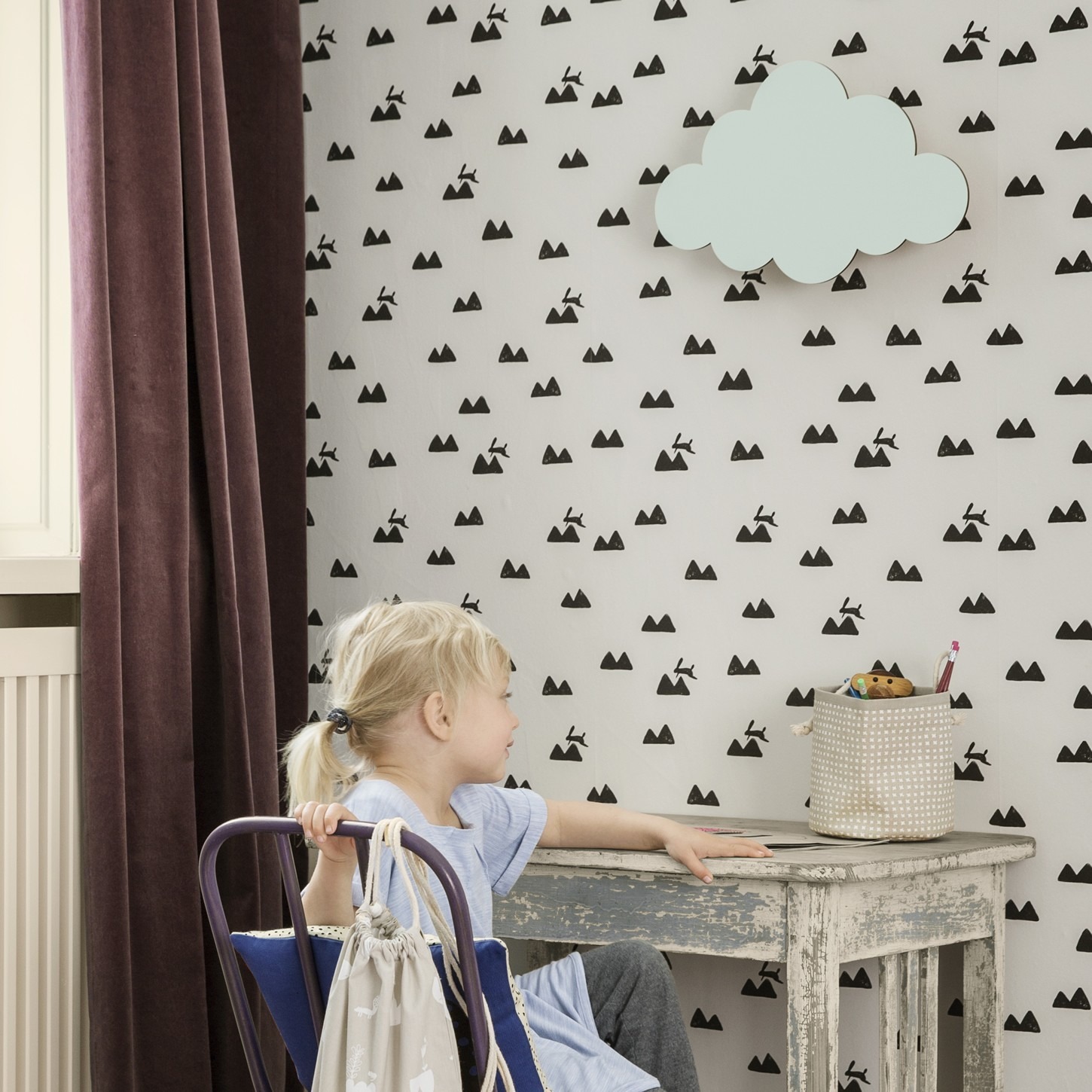 Rabbit Collection - Rabbit Wallpaper Ferm Living , HD Wallpaper & Backgrounds