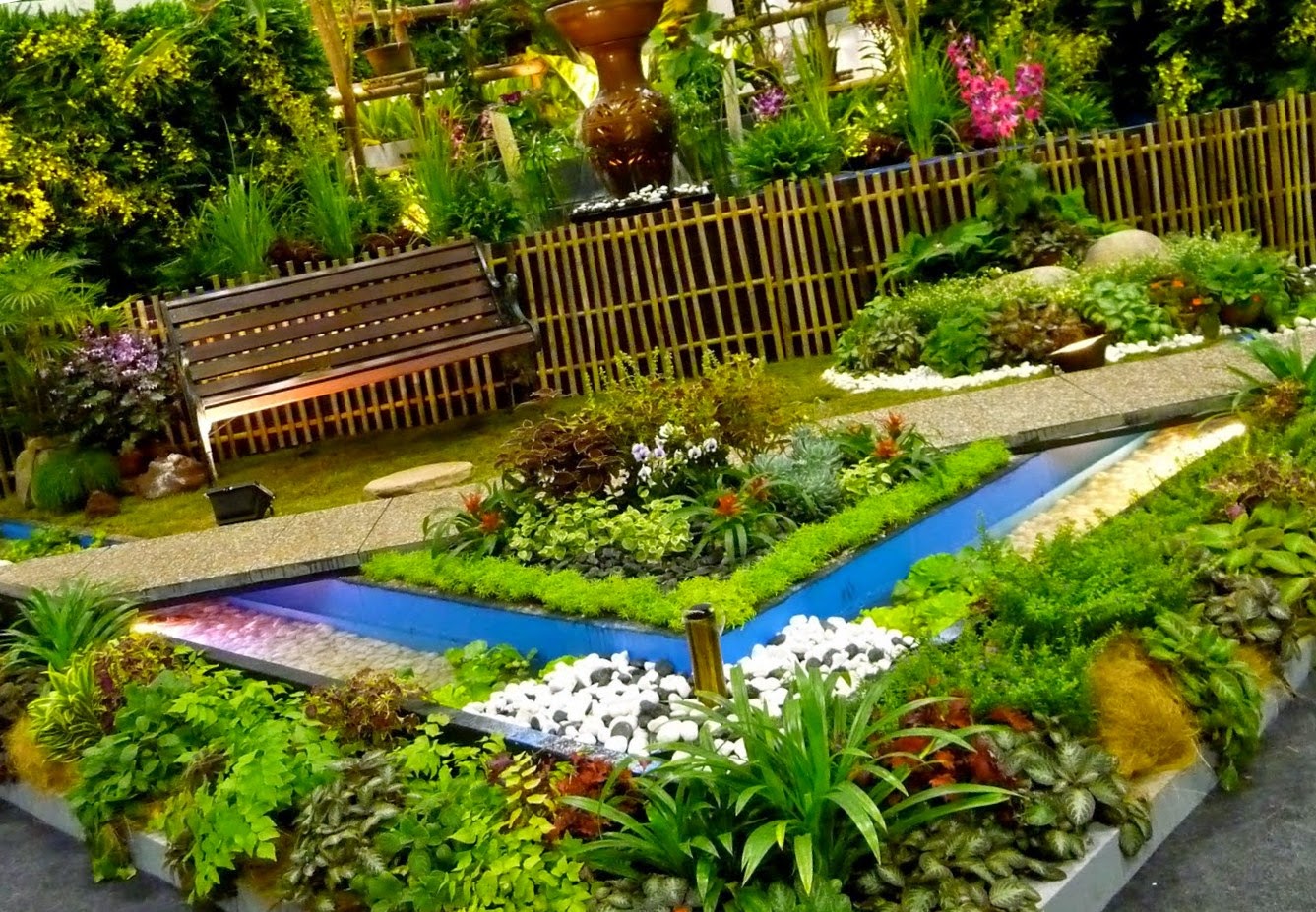 Garden With Landscape Design , HD Wallpaper & Backgrounds