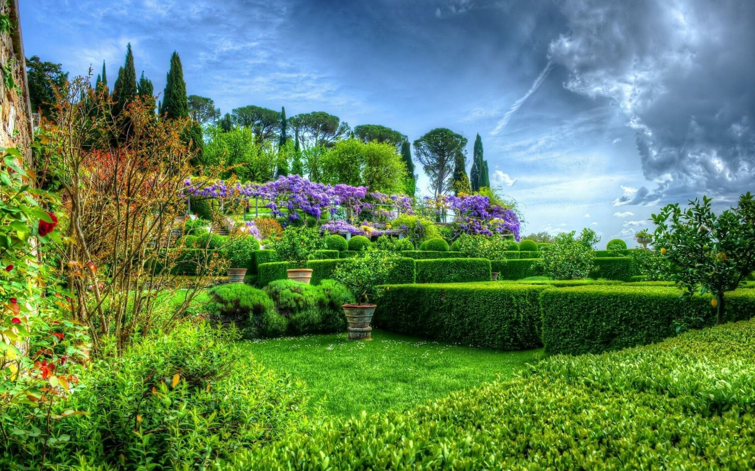 Beautiful Hd Wallpapers Collection Of Garden - 1080p Garden Background Hd , HD Wallpaper & Backgrounds