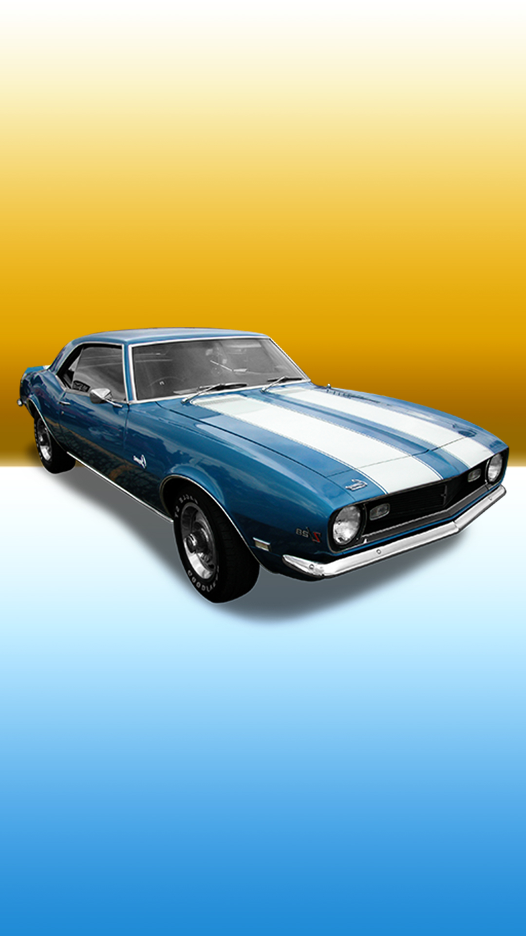 Muscle Car Phone Wallpaper - Muscle Car Wallpaper For Mobile , HD Wallpaper & Backgrounds
